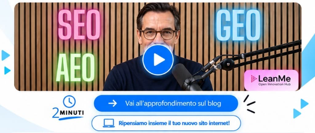 Te lo spiego io. Episodio 01 di Ricerca e Innovazione: SEO, AEO e GEO.