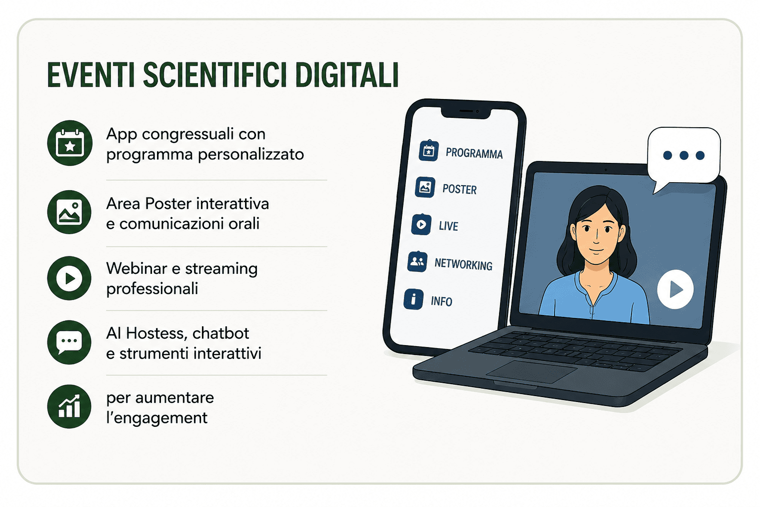 Eventi scientifici digitali