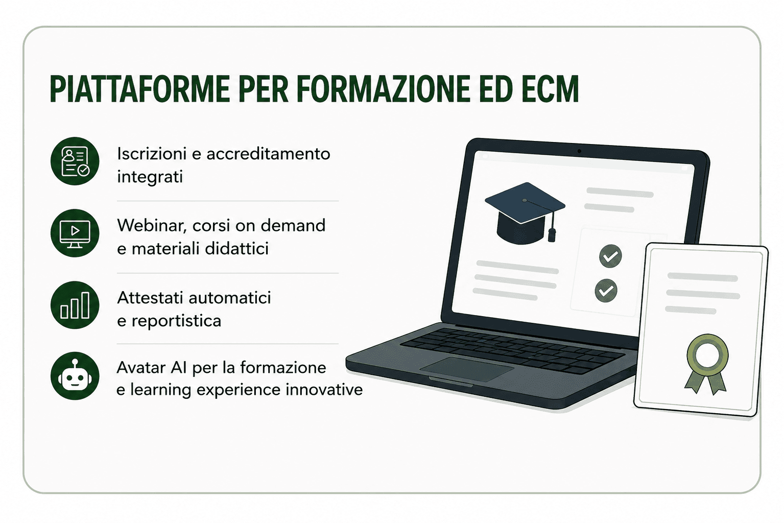 Piattaforme per formazione ed ECM